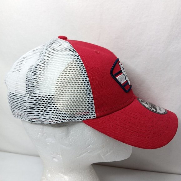 St Louis Cardinals MLB Baseball Cap New Era 9Forty Red Mesh Adjustable Hat NEW - Picture 4 of 10
